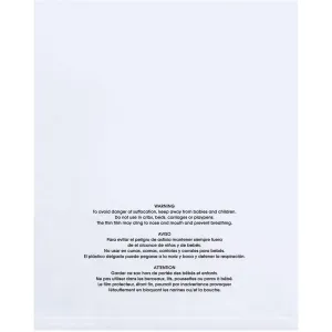 18 x 24" - 2 Mil (100 Pack) Flat Suffocation Warning Poly Bags
