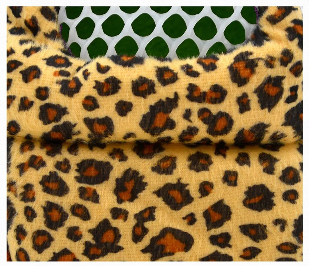 2019 Fashion Creative Small Pet Travel Backpack Pet Carrier Leopard Print Pet Travel Carrier Pet Carry Bag For Hamster Squirrel