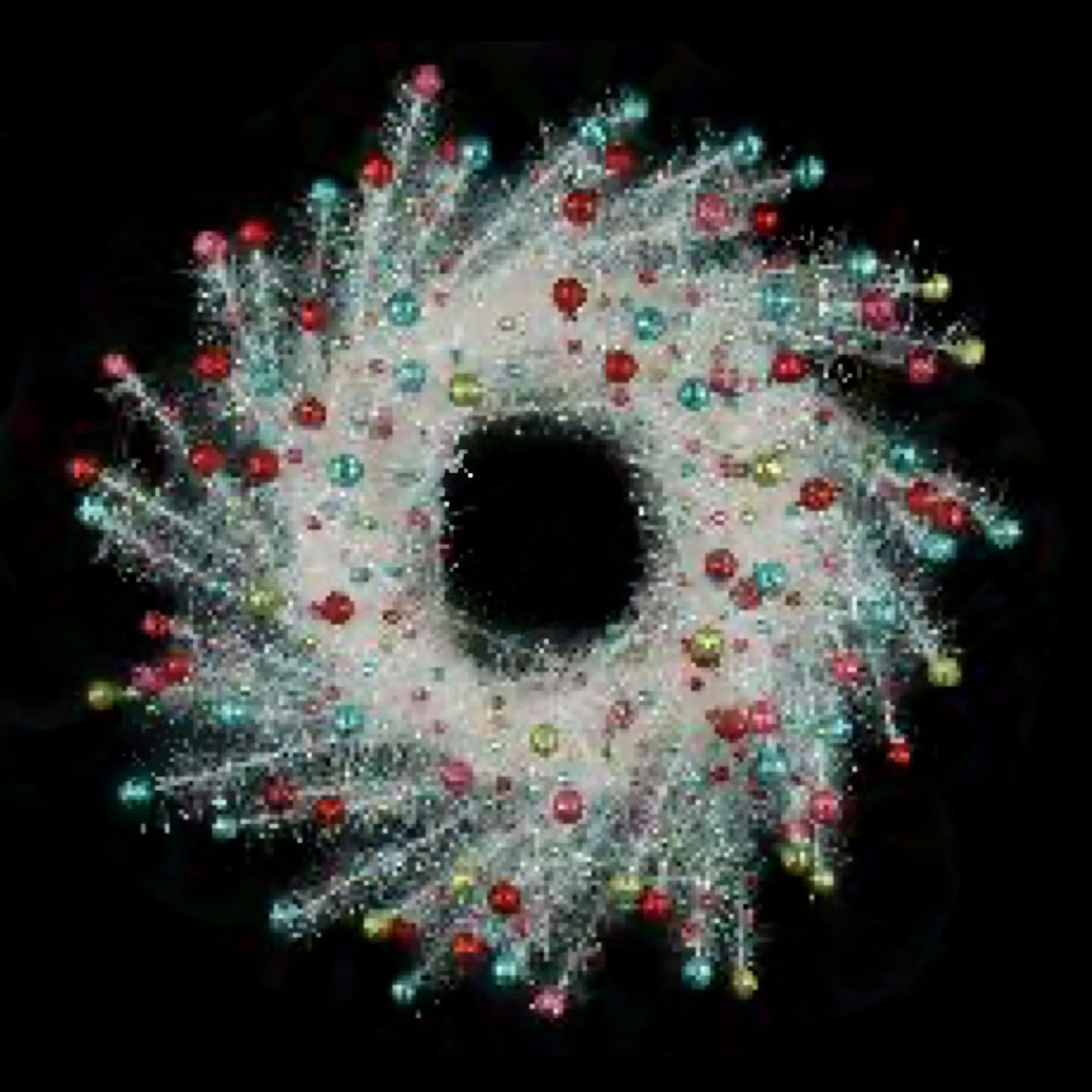 24" Tinsel Town Ball Wreath | TA
