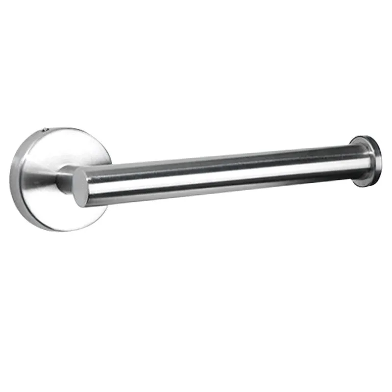 304 Stainless Steel Black Tissue Holder Bathroom Roll Stand Bathroom round Punch