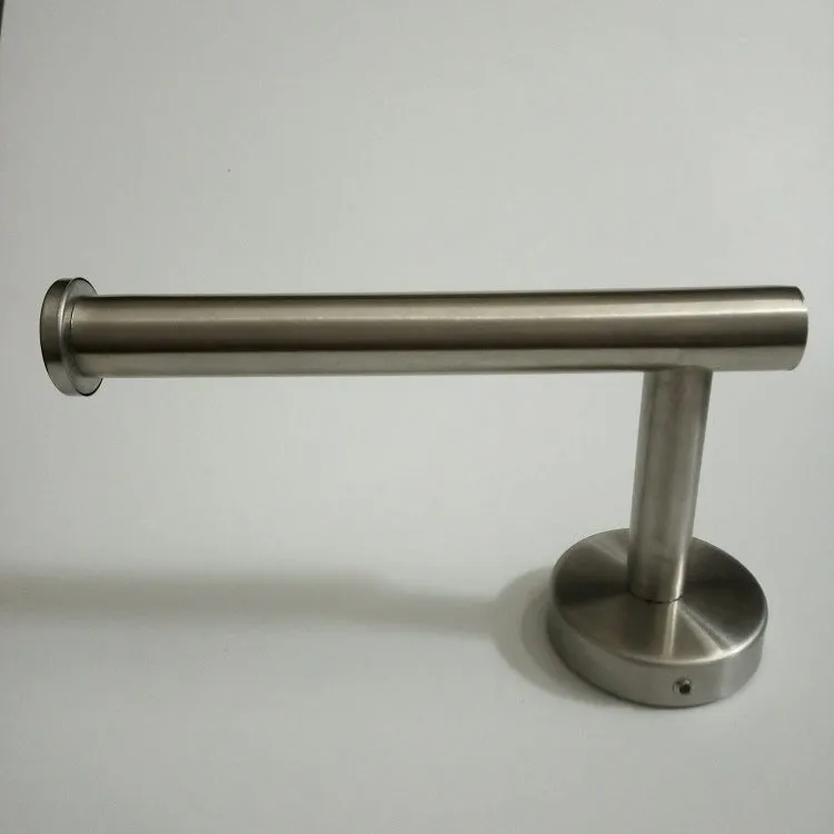 304 Stainless Steel Black Tissue Holder Bathroom Roll Stand Bathroom round Punch