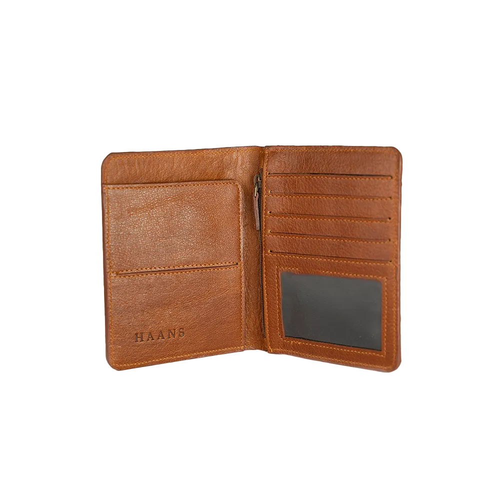 A Leather Passport Holder
