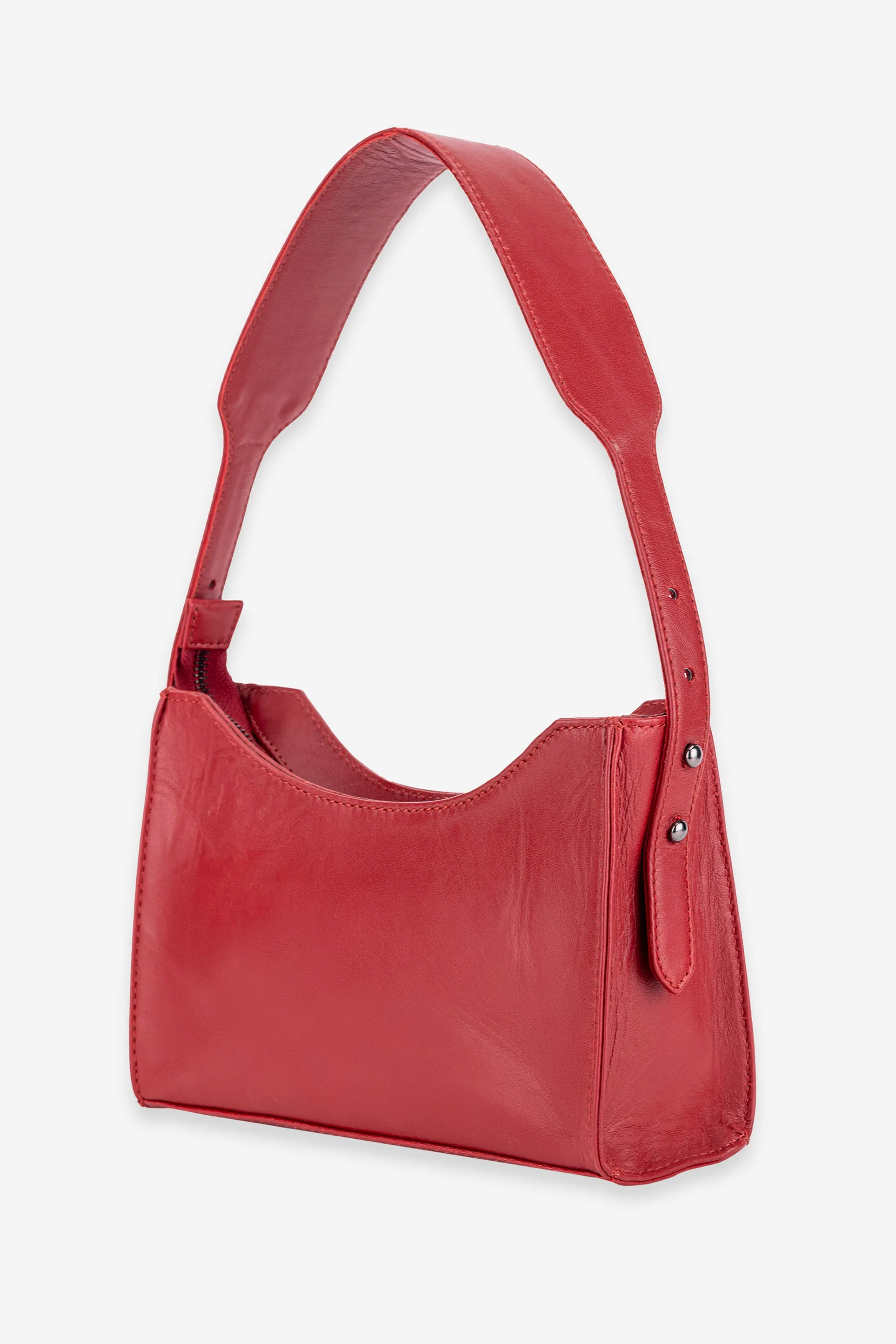 Abelardo Blair Red Shoulder Bag