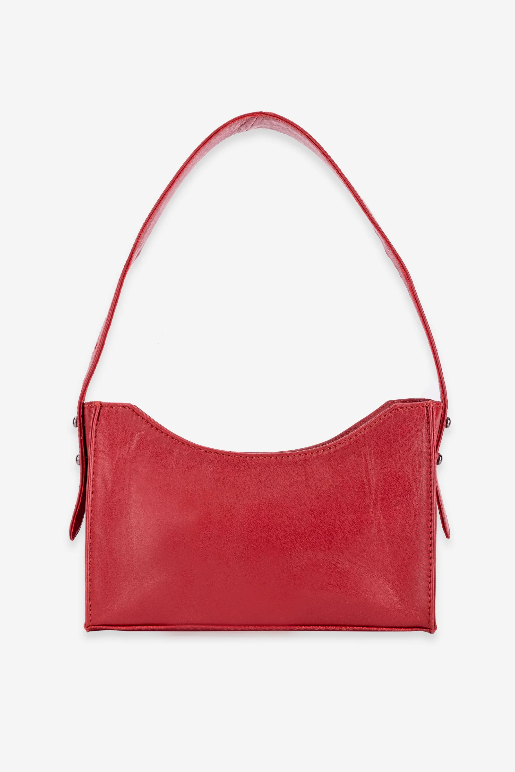 Abelardo Blair Red Shoulder Bag