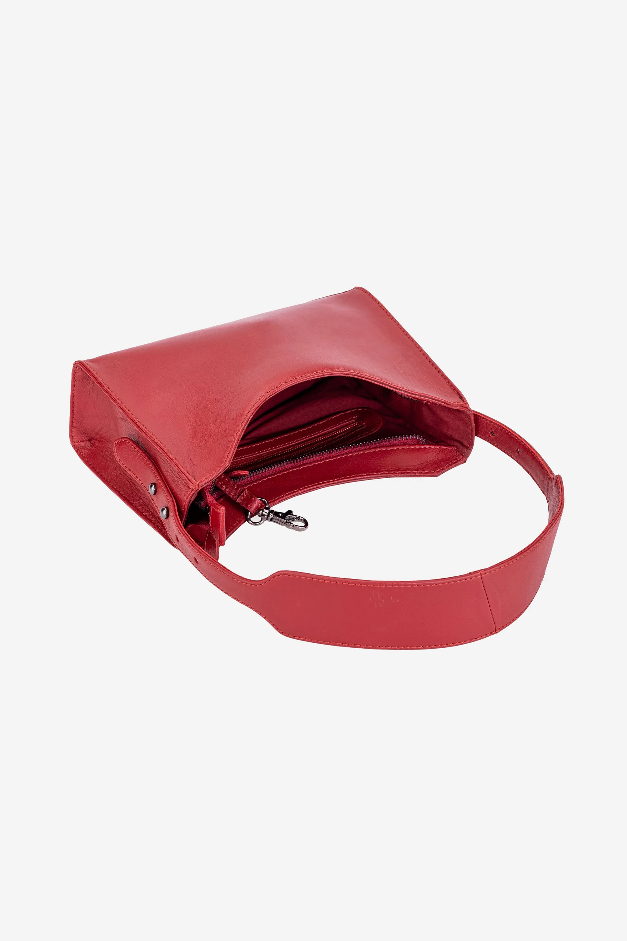Abelardo Blair Red Shoulder Bag