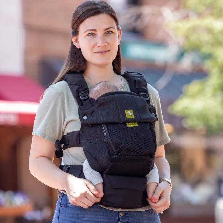 Baby Carrier Serenity Airflow In Black