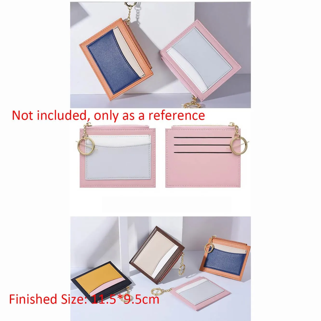BABYLON™ Card Case Women Diy Leather Pattern AAB-557