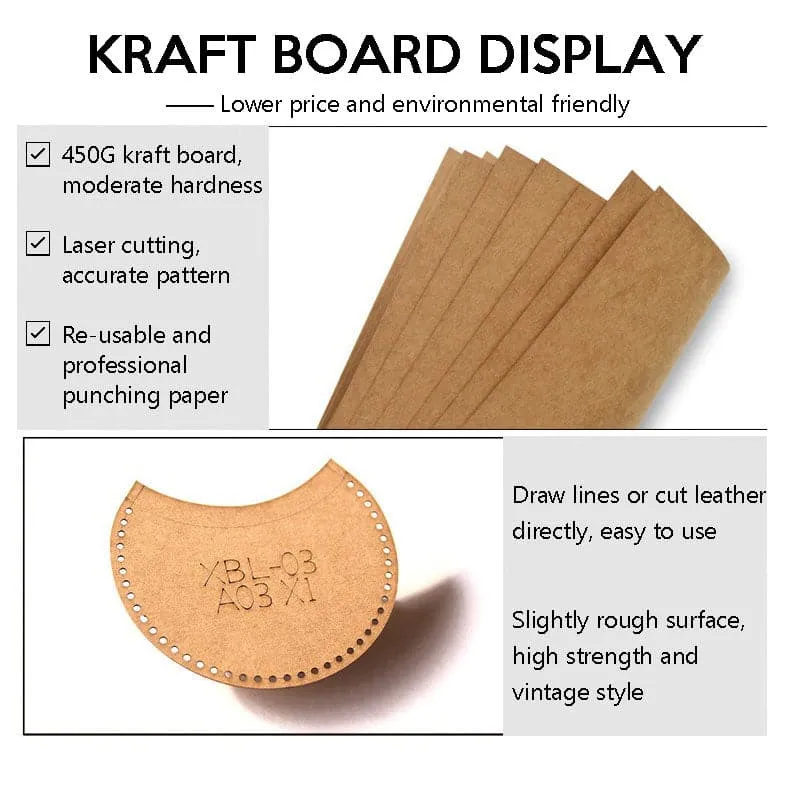 BABYLON™ ID Photo Protector Leather Project Pattern XBY-04