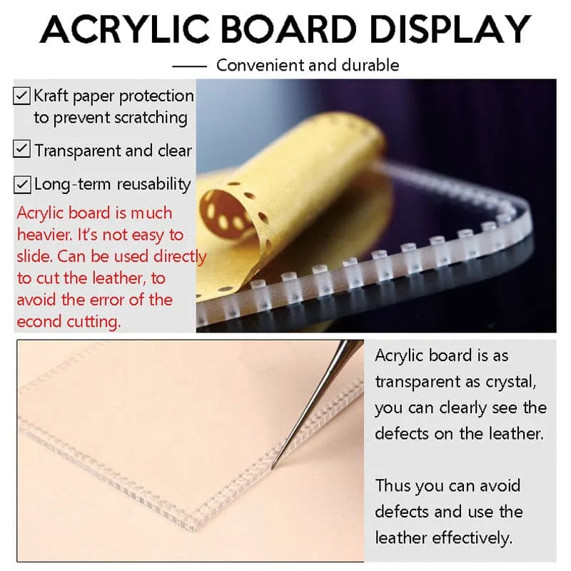 BABYLON™ ID Photo Protector Leather Project Pattern XBY-04