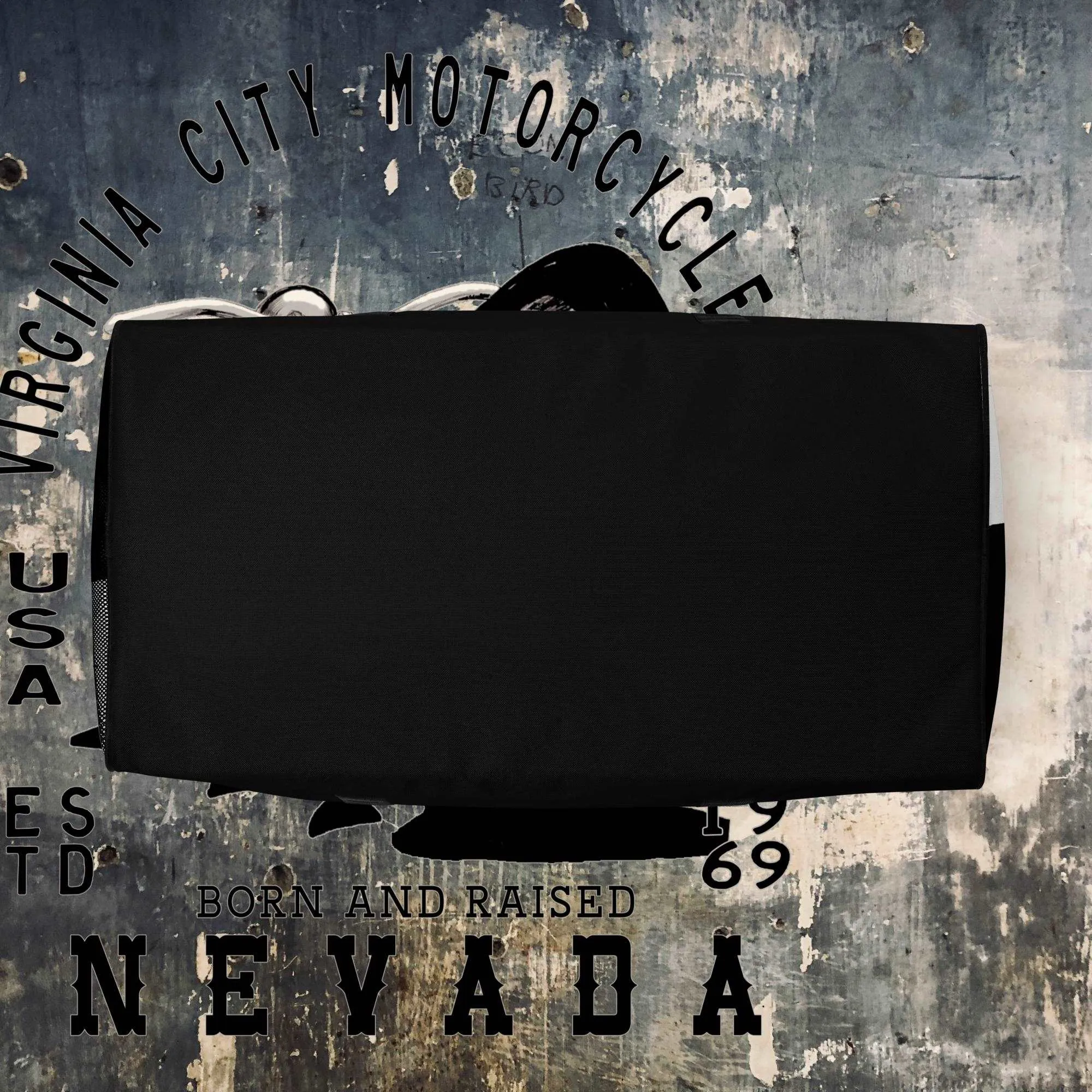 Black and White Skull Duffle bag