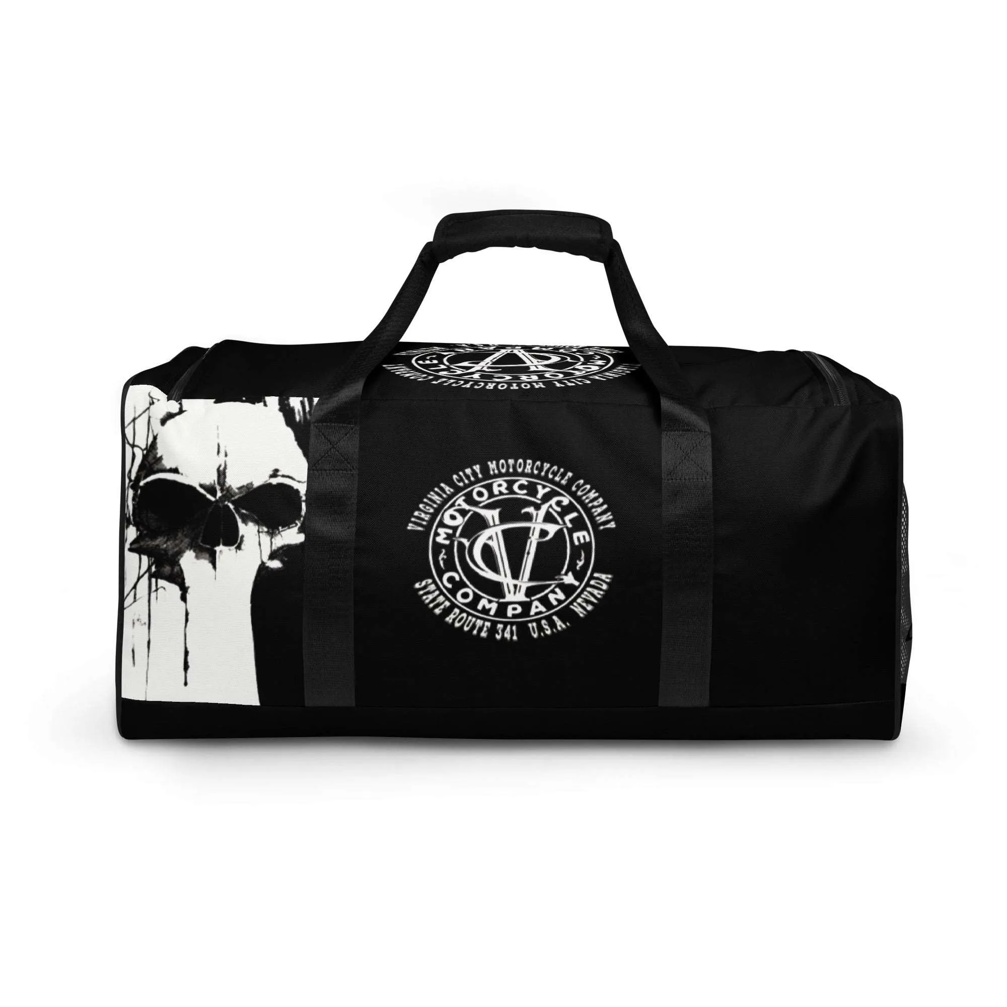 Black and White Skull Duffle bag