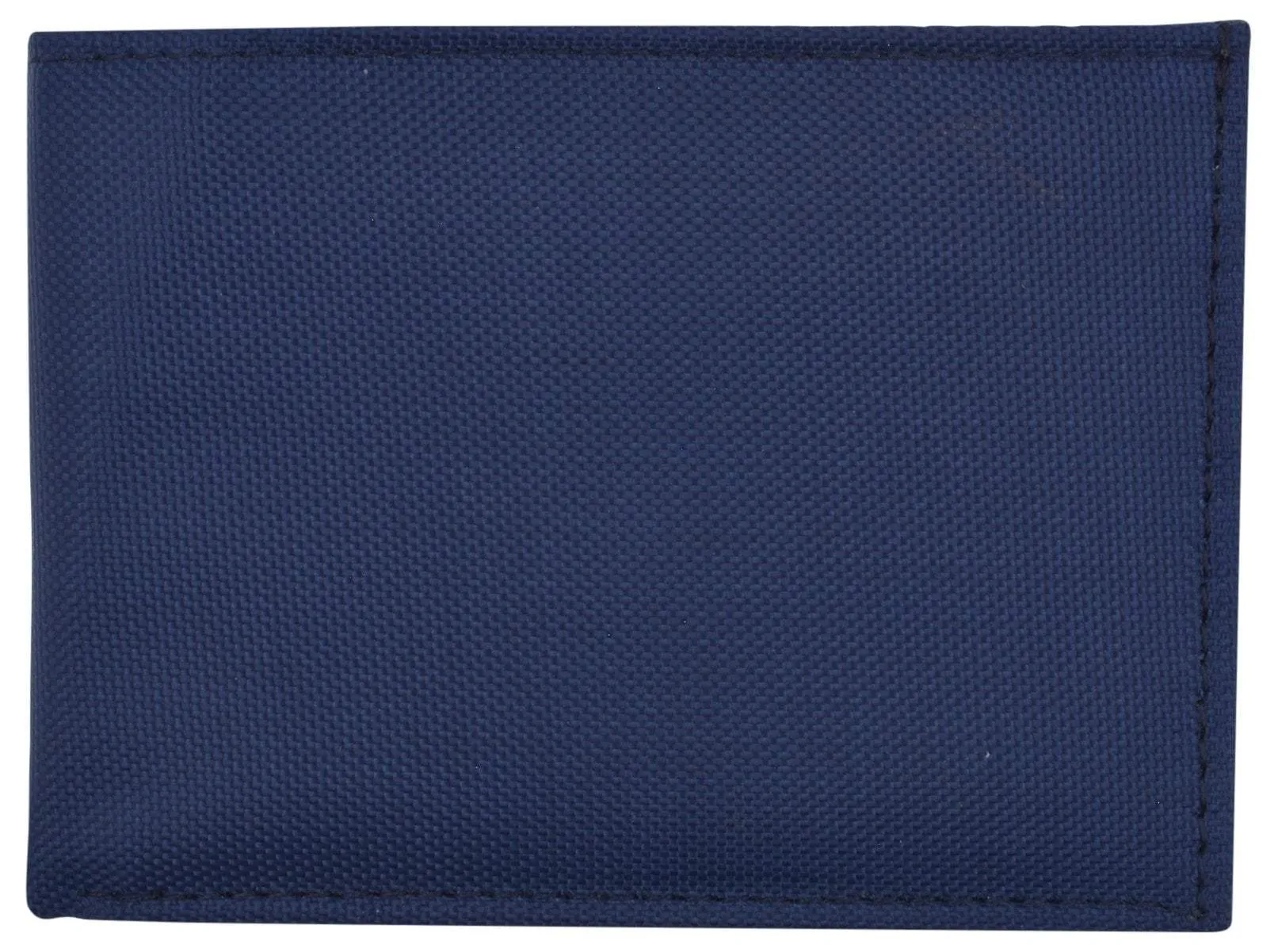 Blue Kids Nylon Card ID Holder with Coin Pocket Bifold Boys Wallet NEW