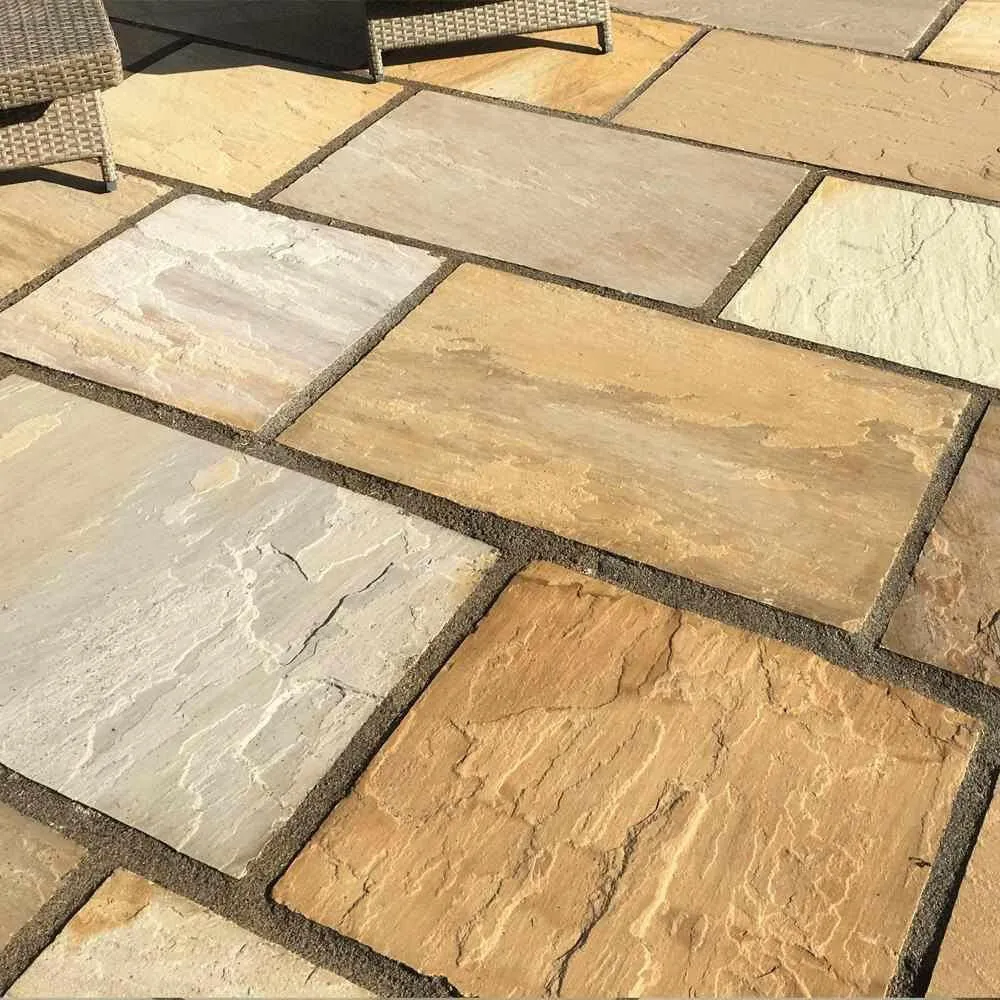 Camel / Buff Blend Sandstone Natural Stone Paving