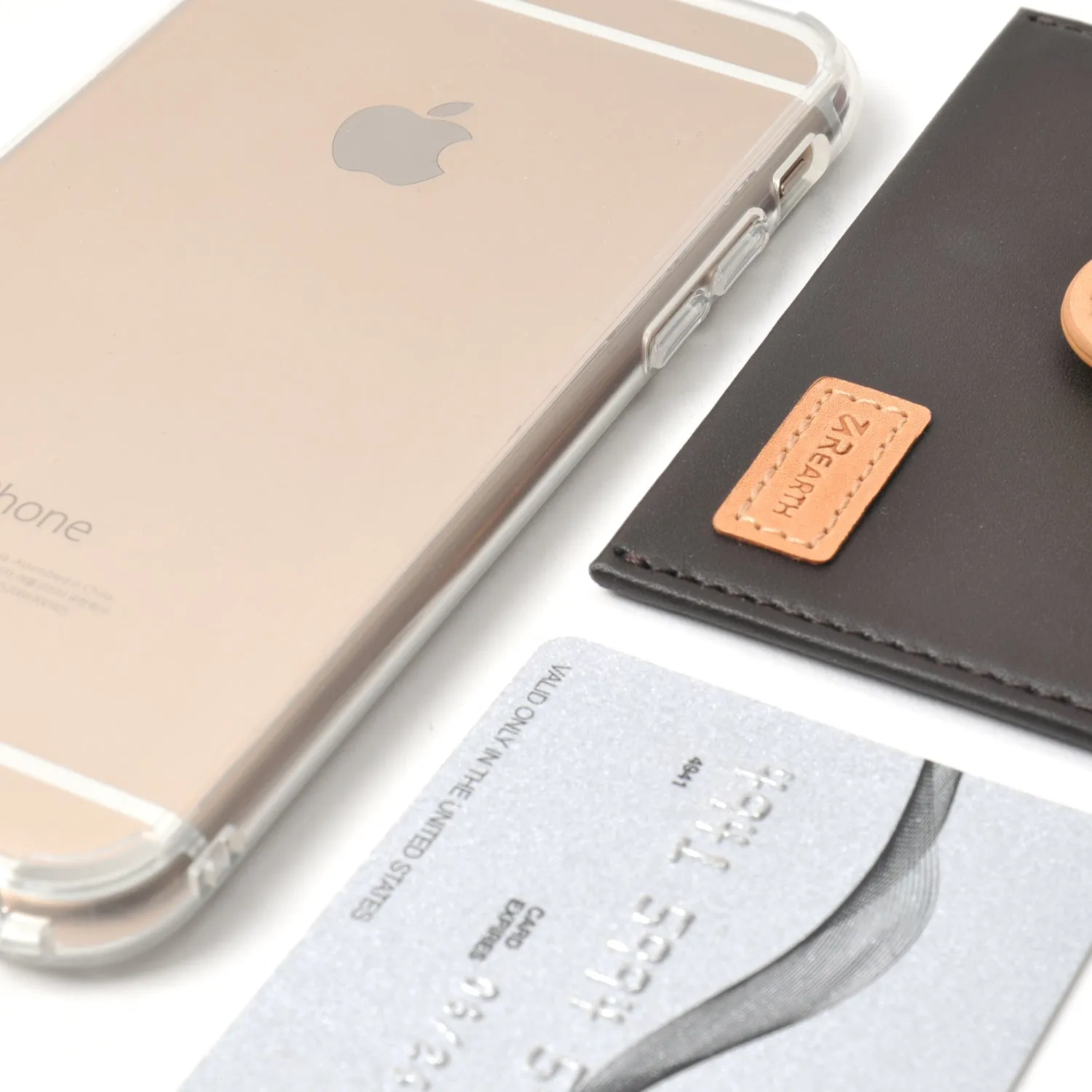 Card Holder | Genuine Leather - Orange