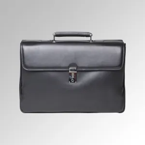 CASHMERE FLAP BRIEFCASE