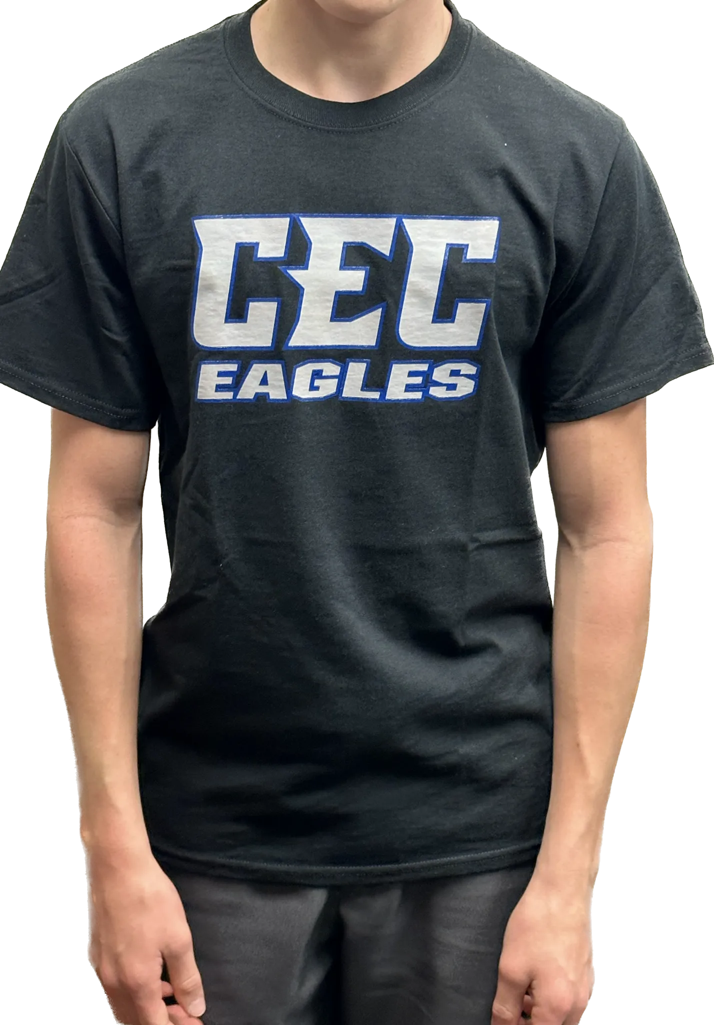 CEC Black T-Shirt with Gray Logo