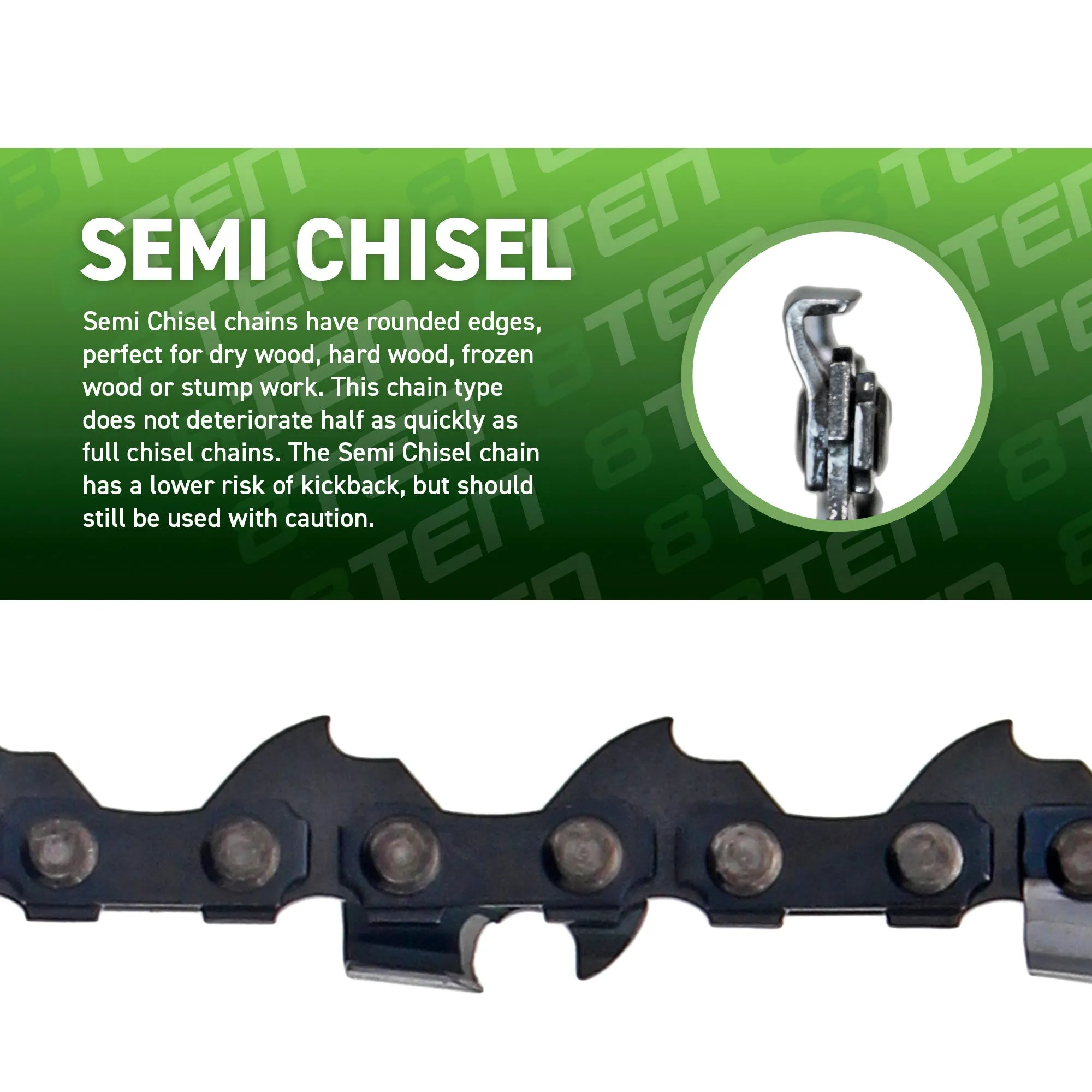 Chainsaw Chain 16 Inch .050 3/8 55DL For Stihl Homelite 63PM55 63PM55E 501847055 63PM355E S93G55 | 4-PACK