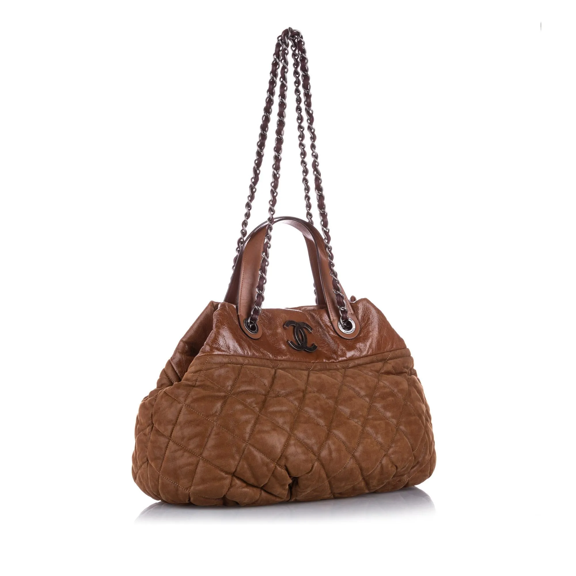 Chanel Classic In the Mix Lambskin Leather Satchel (SHG-22768)