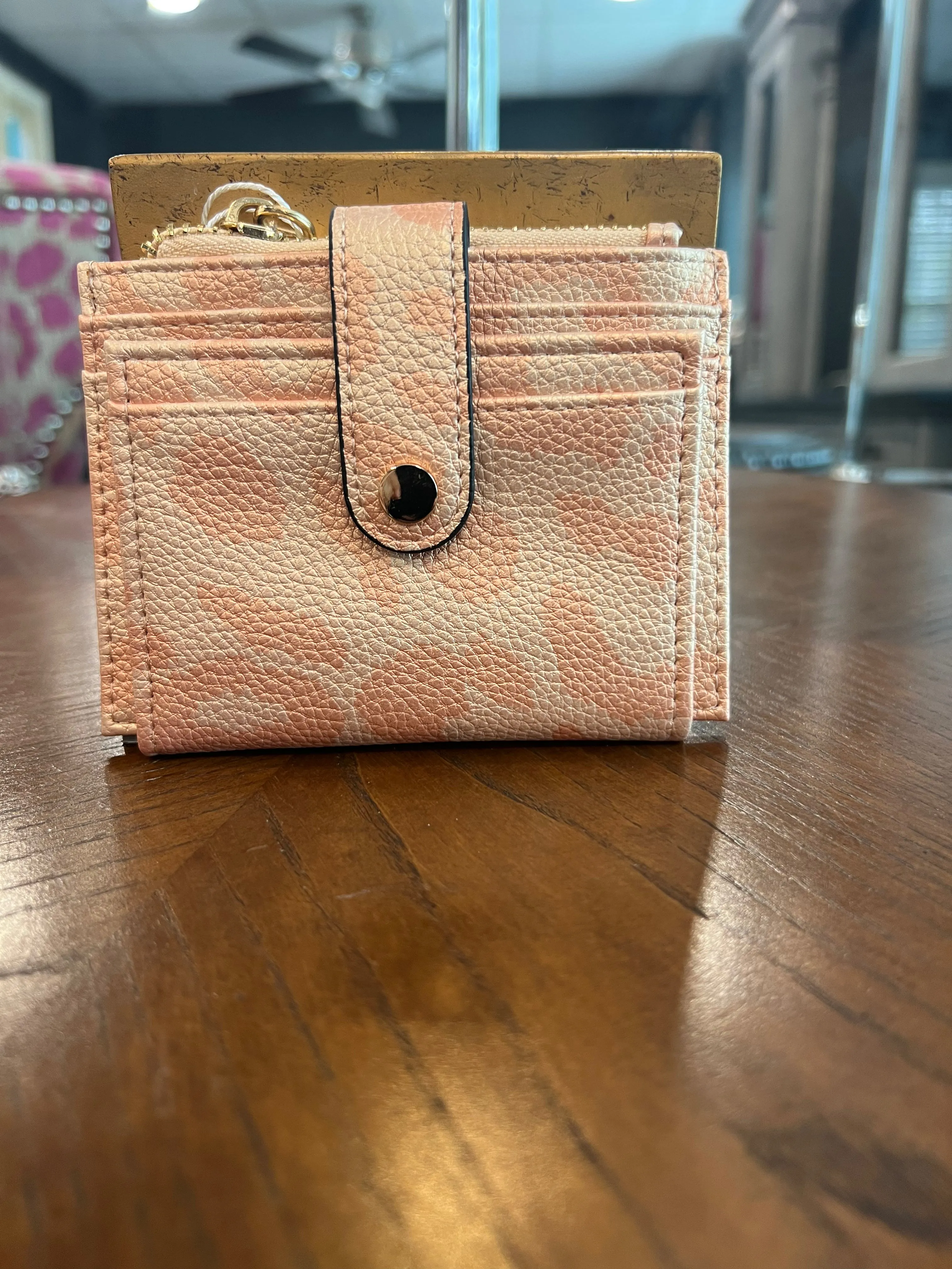 Cheetah Mini Wallet And Cardholder