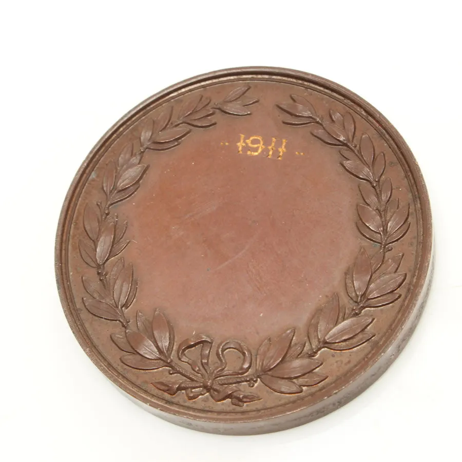 Coronation Exhibition Commerce Medallion 1911