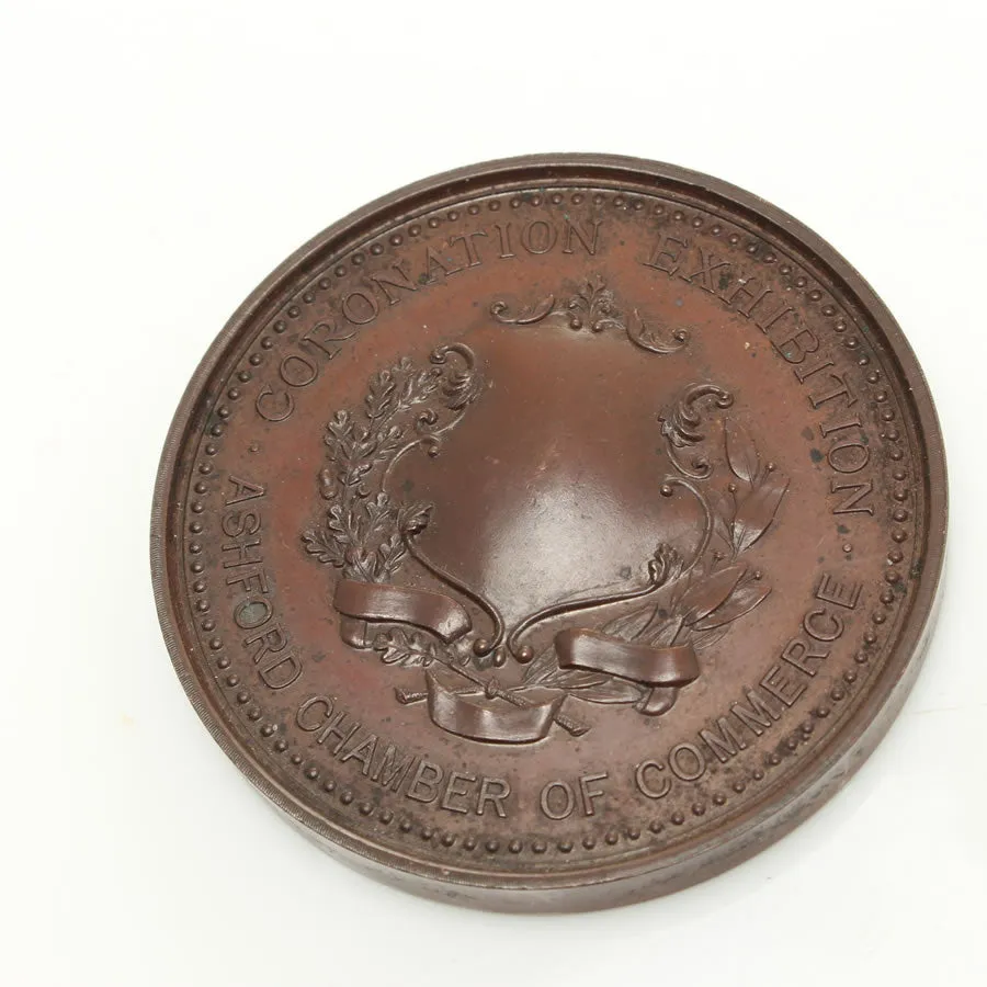 Coronation Exhibition Commerce Medallion 1911