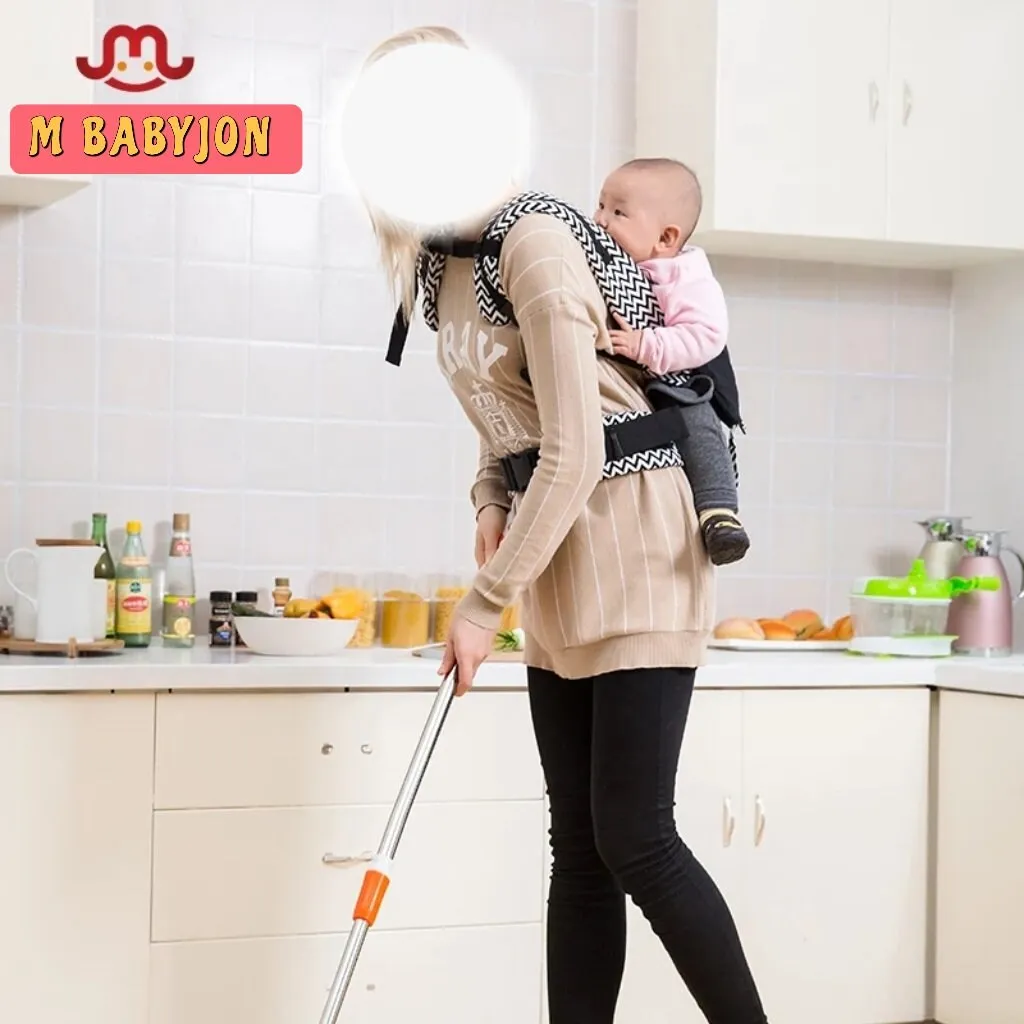 Cotton Baby Carrier - Ergonomic Adjustable Kangaroo