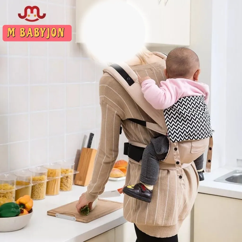 Cotton Baby Carrier - Ergonomic Adjustable Kangaroo