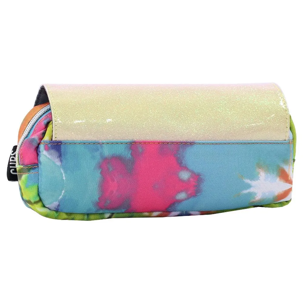 Cubs Pencil Pouch (Green & Yellow Tie Dye)