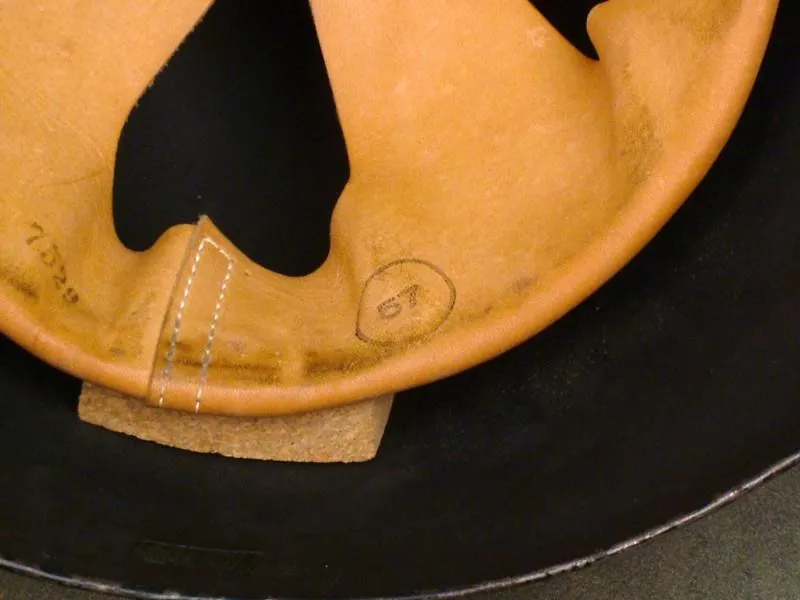 Danish Model 1923 Steel Army Helmet: WWII Issue