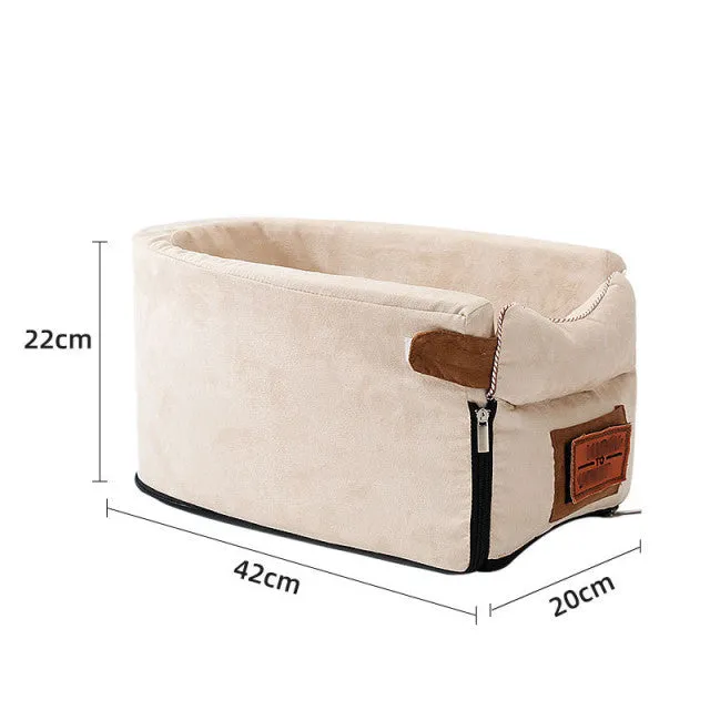 Dog Car Seat Bed Travel Car Central Control