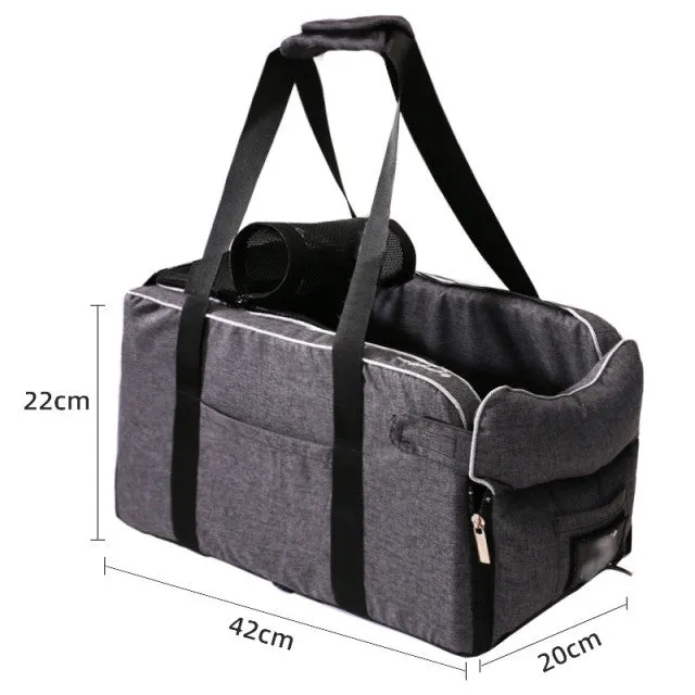 Dog Car Seat Bed Travel Car Central Control