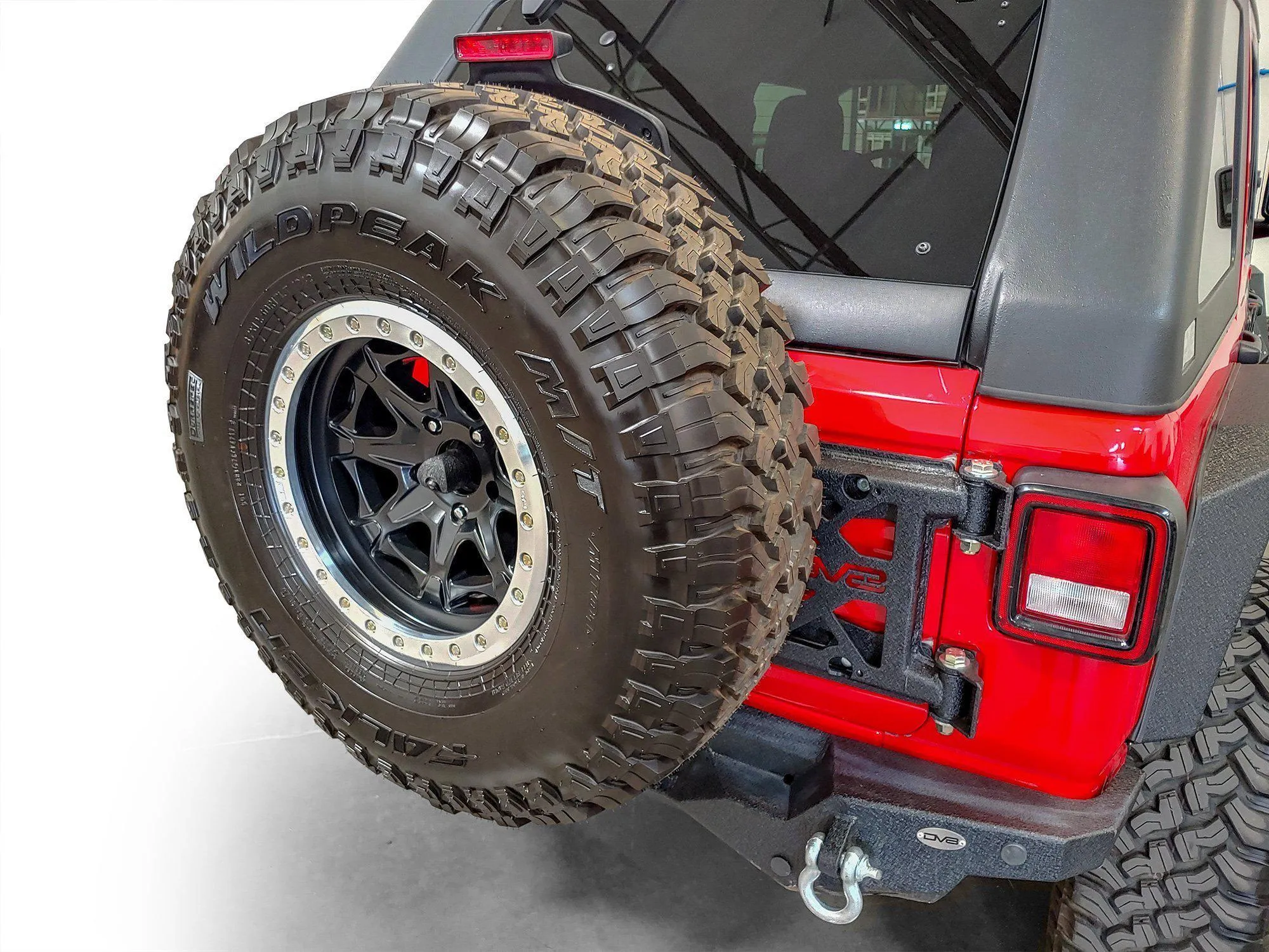 DV8 Off Road Tire Carrier Jeep Wrangler JL (2018-2024) Tailgate / Hinge / Add-On / Interior