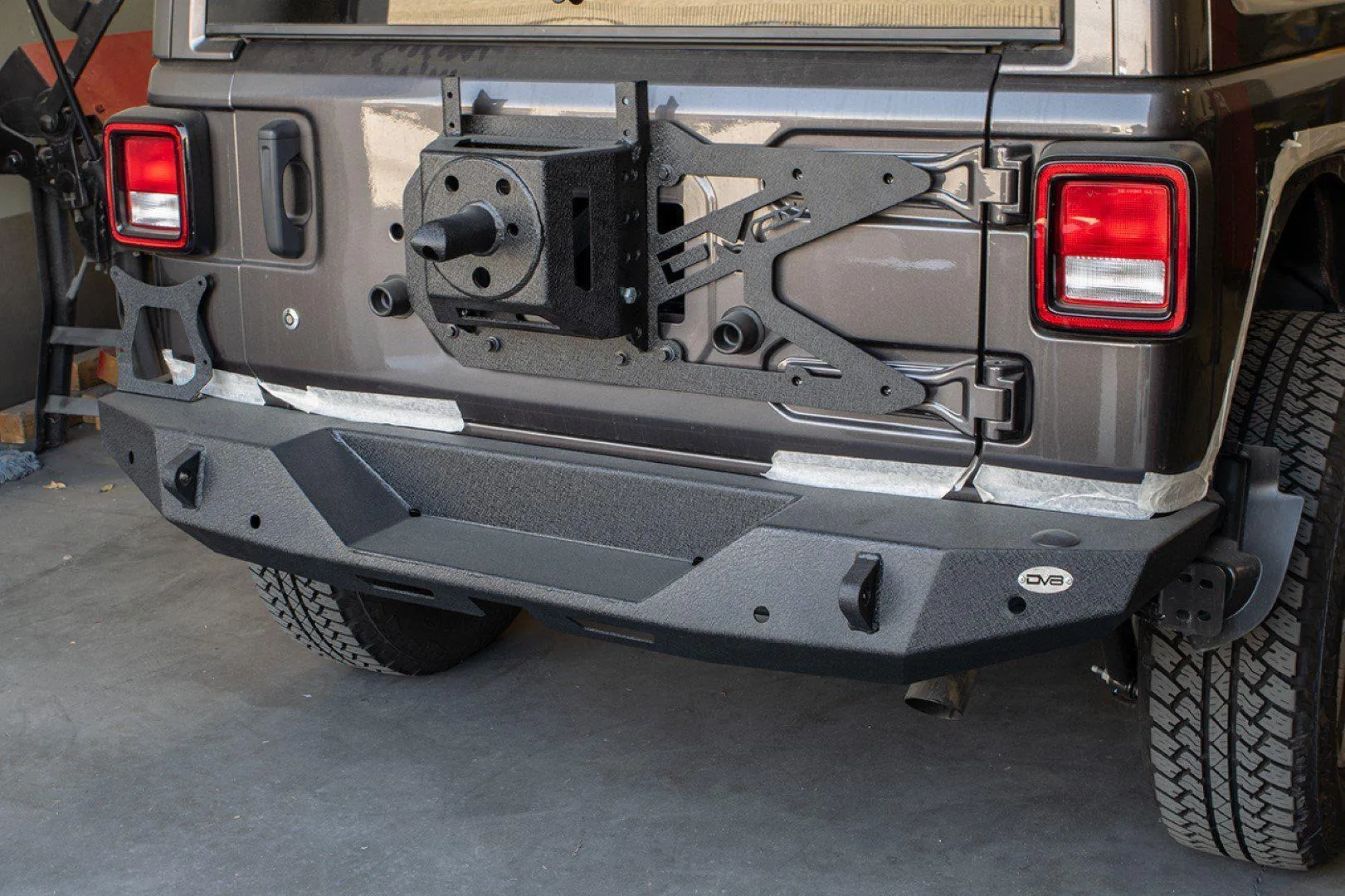 DV8 Off Road Tire Carrier Jeep Wrangler JL (2018-2024) Tailgate / Hinge / Add-On / Interior