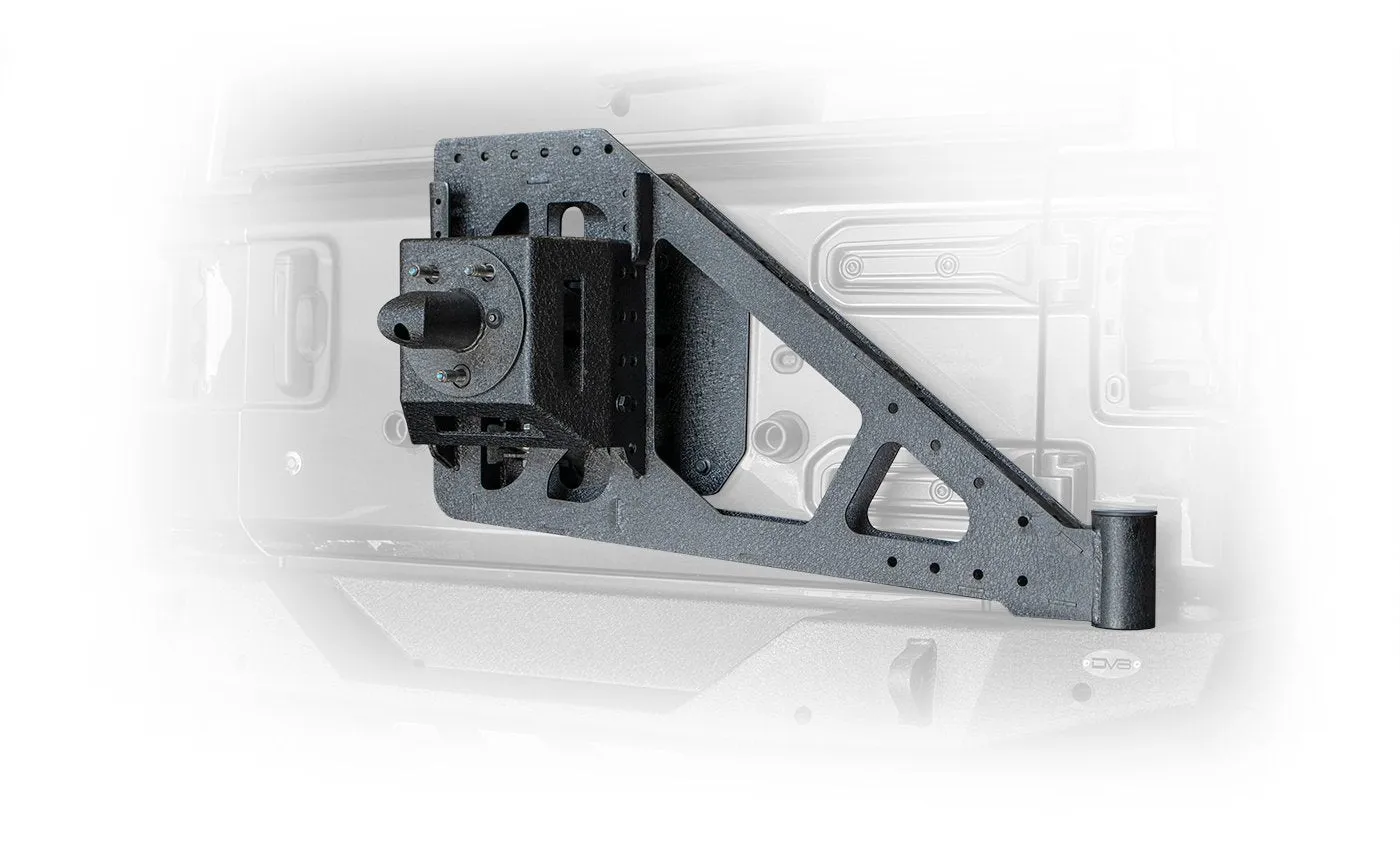 DV8 Off Road Tire Carrier Jeep Wrangler JL (2018-2024) Tailgate / Hinge / Add-On / Interior