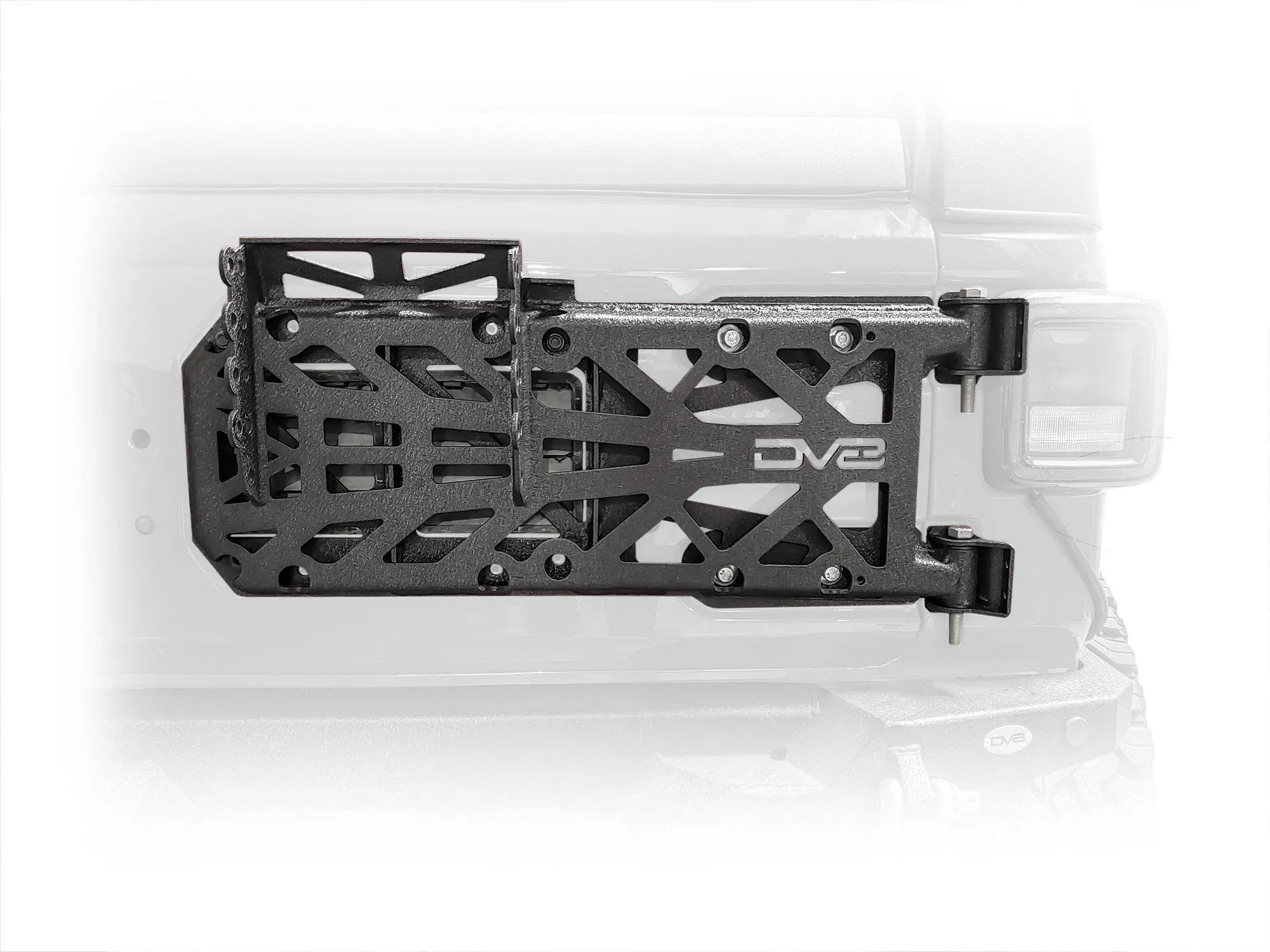DV8 Off Road Tire Carrier Jeep Wrangler JL (2018-2024) Tailgate / Hinge / Add-On / Interior
