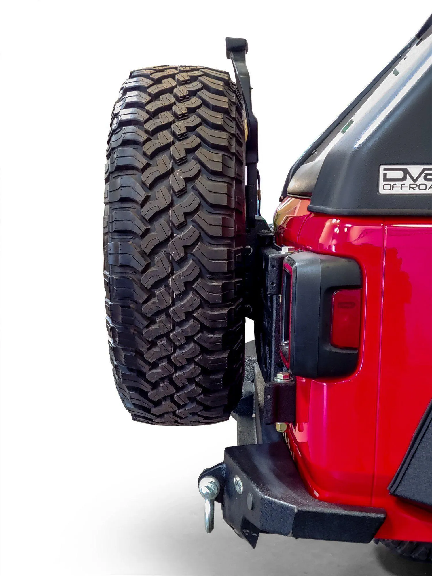 DV8 Off Road Tire Carrier Jeep Wrangler JL (2018-2024) Tailgate / Hinge / Add-On / Interior