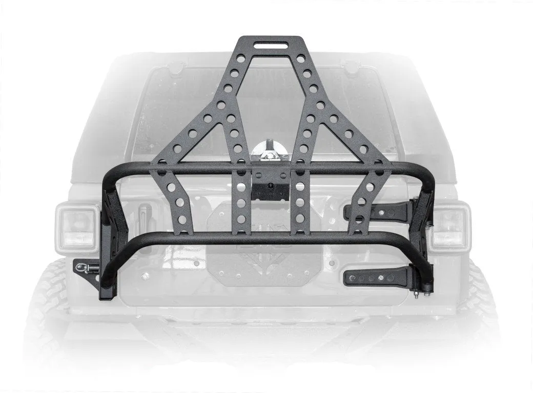 DV8 Off Road Tire Carrier Jeep Wrangler JL (2018-2024) Tailgate / Hinge / Add-On / Interior