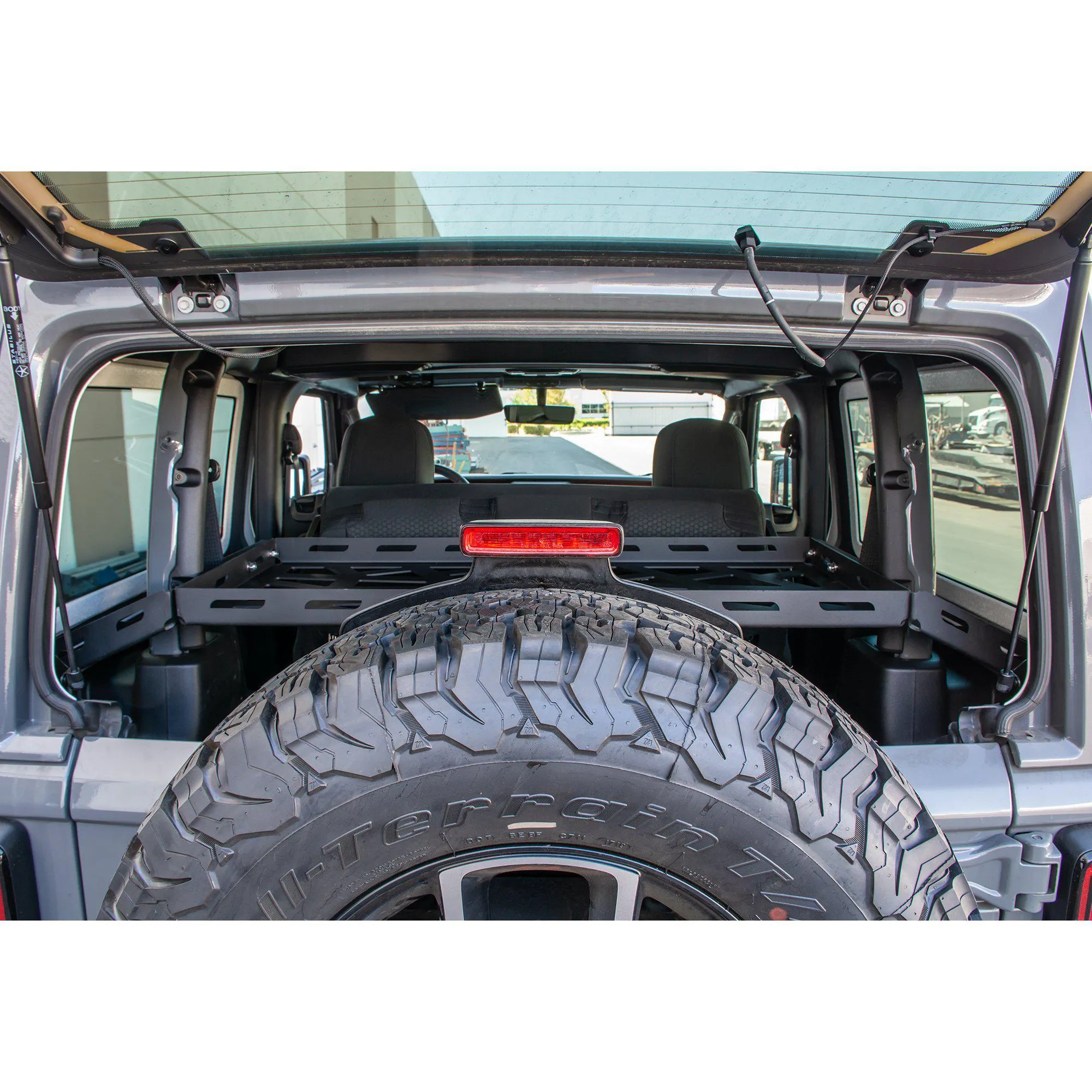 DV8 Off Road Tire Carrier Jeep Wrangler JL (2018-2024) Tailgate / Hinge / Add-On / Interior