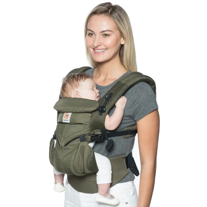 Ergobaby™ Omni 360 Cool Air Mesh Baby Carrier - Khaki Green