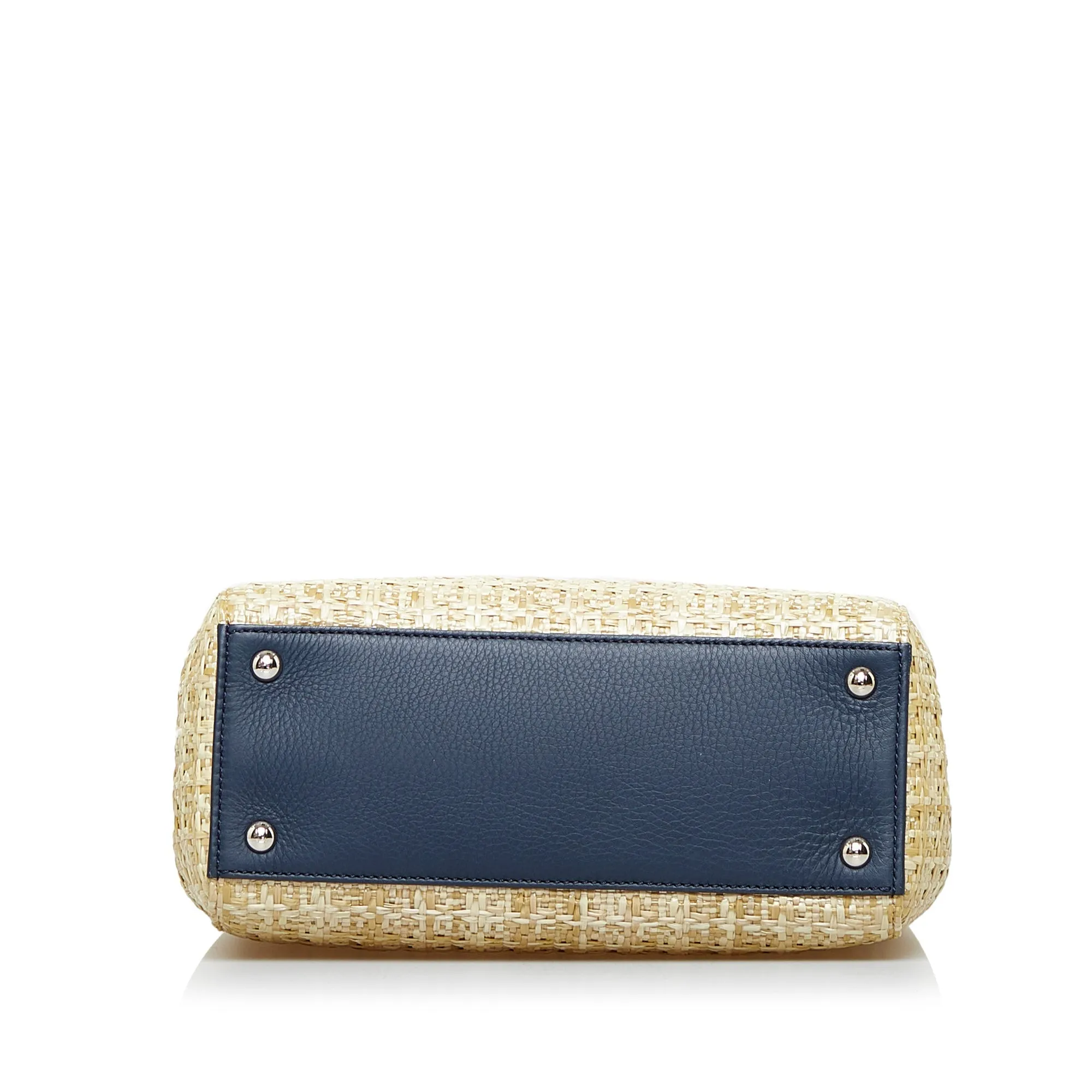 FENDI Small Raffia 2Jours Satchel