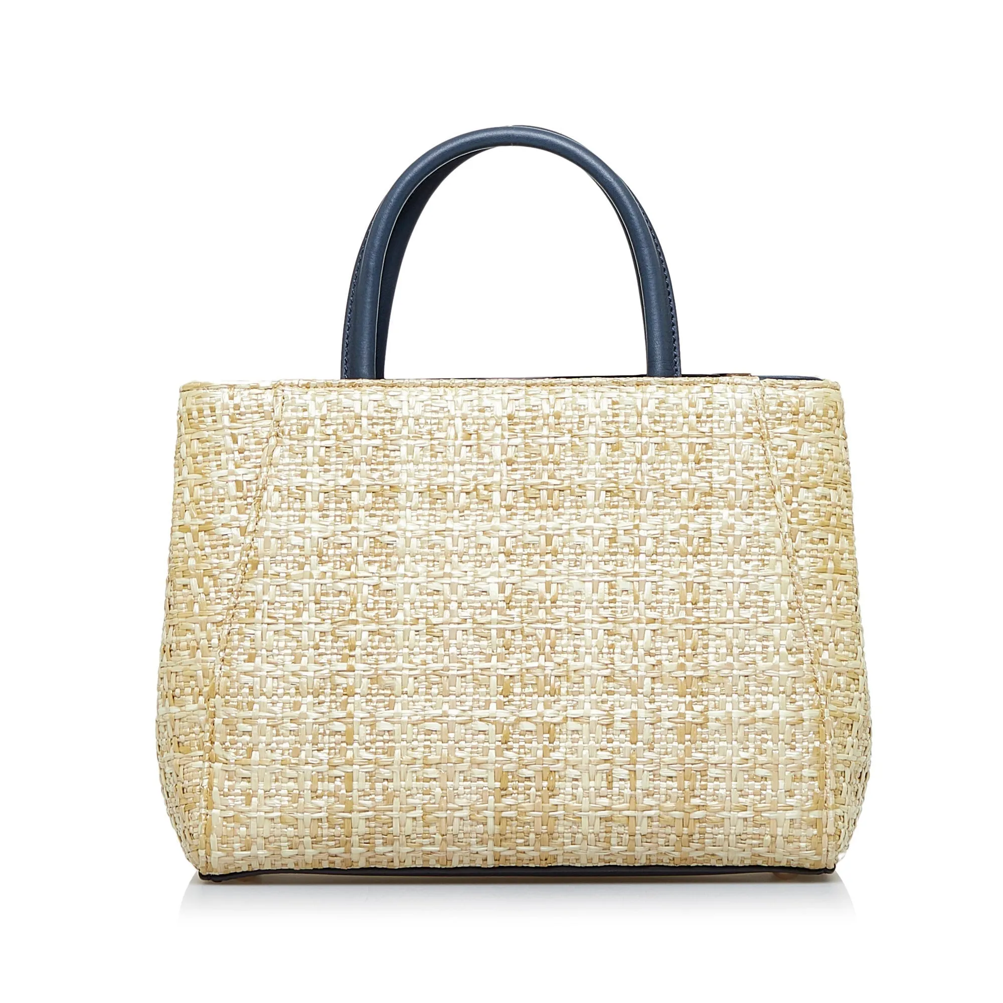 FENDI Small Raffia 2Jours Satchel
