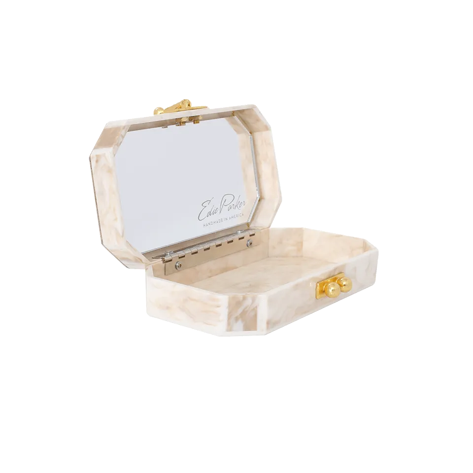 Fiona Faceted Clutch