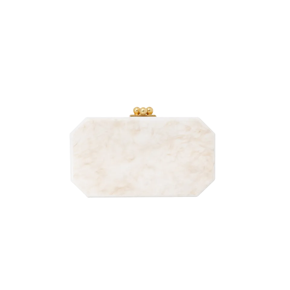 Fiona Faceted Clutch
