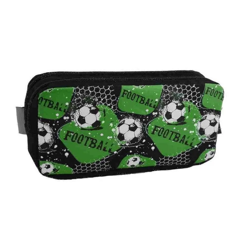 Football Double Pencil Case