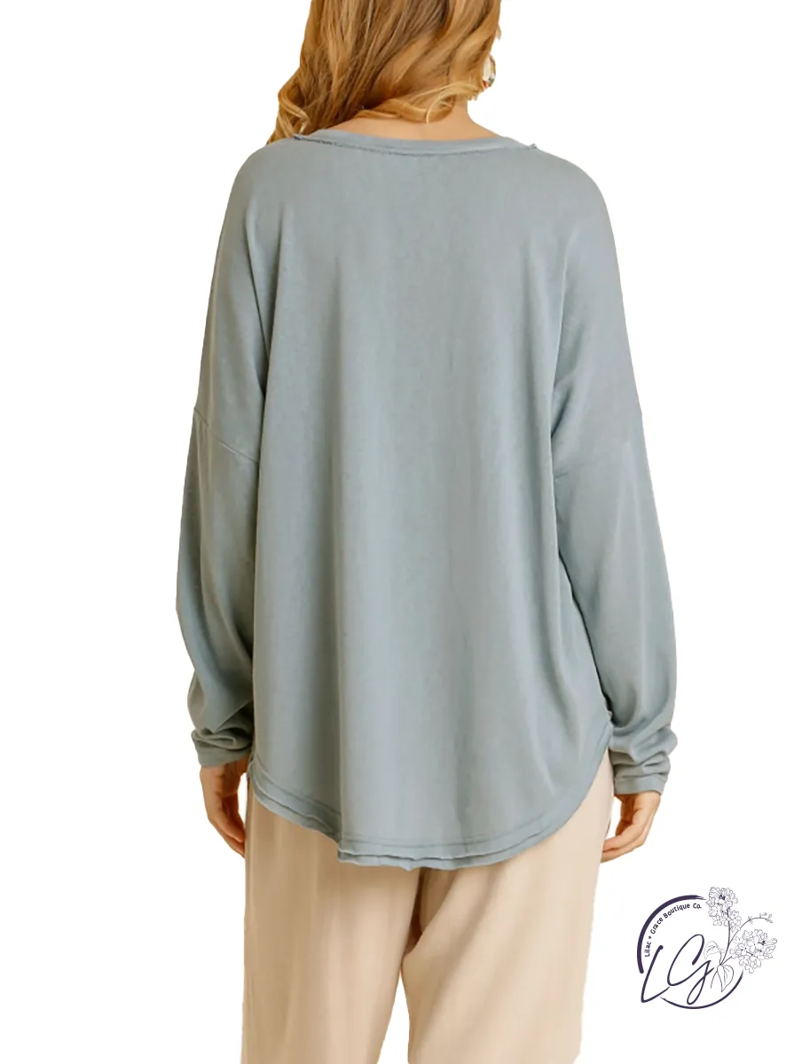 For The First Time Button Front Top