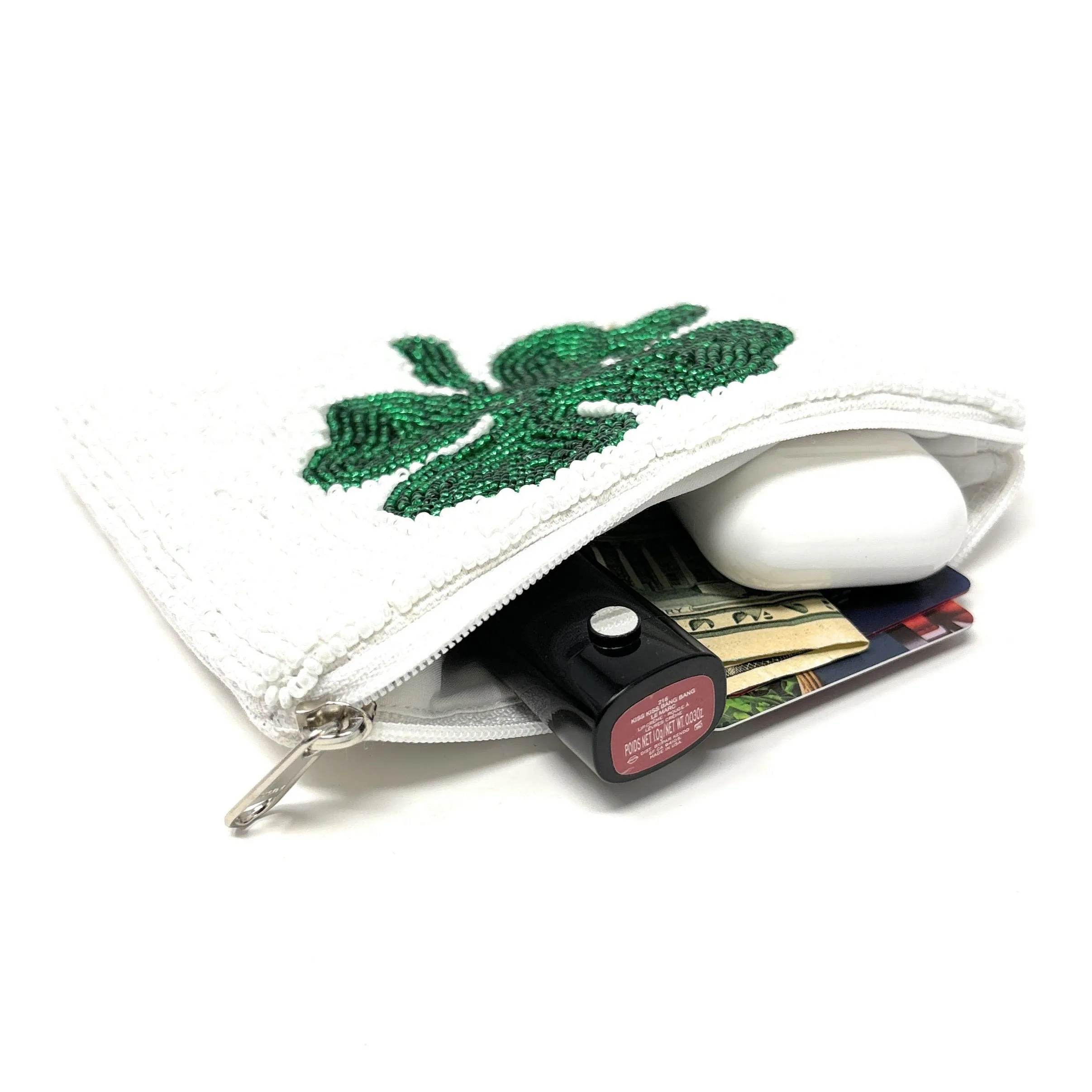 Four Leaf Clover Coin Purse