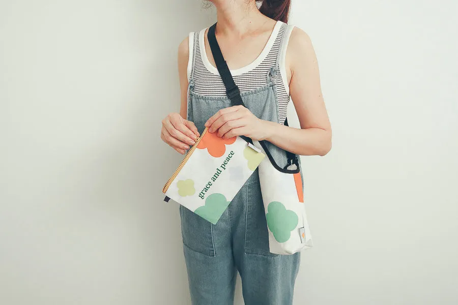 Grace and Peace {Pouch} (without keychain)
