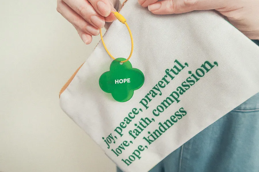 Grace and Peace {Pouch} (without keychain)