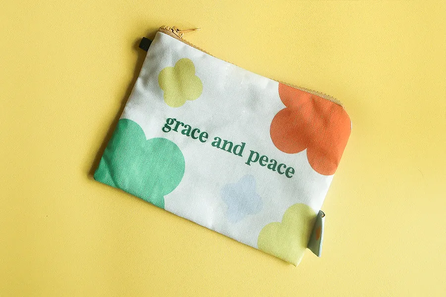 Grace and Peace {Pouch} (without keychain)