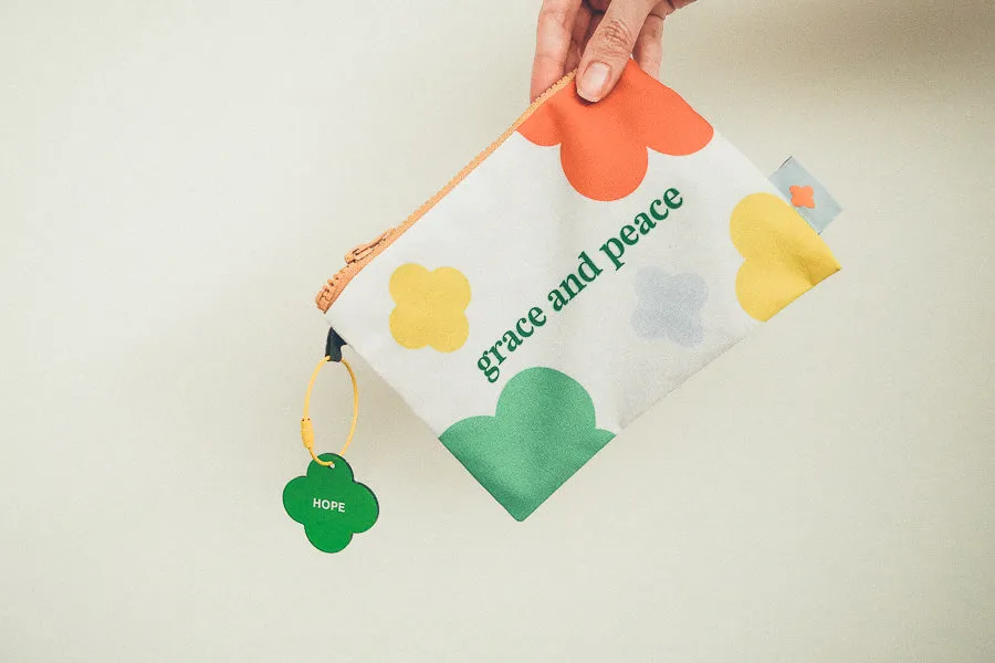 Grace and Peace {Pouch} (without keychain)